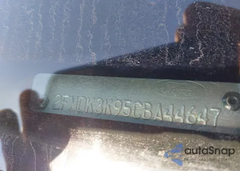 2012 Ford Edge Limited z USA, uszkodzony, nr VIN 2FMDK3K95CBA44647